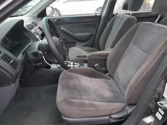 2HGES16335H549199 - 2005 HONDA CIVIC DX VP GRAY photo 7