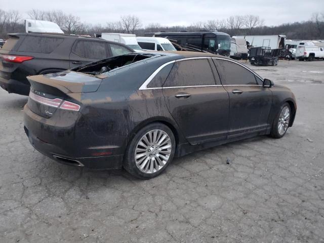3LN6L2G93FR619665 - 2015 LINCOLN MKZ BLACK photo 3