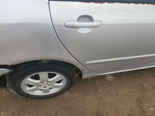 1NXBR32E45Z348873 - 2005 TOYOTA COROLLA CE ვერცხლისფერი ფოტო 10