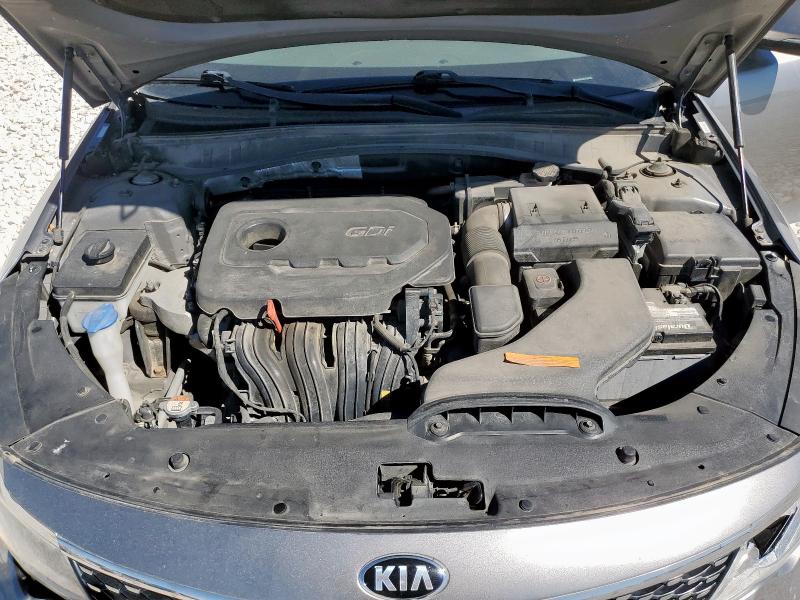 5XXGU4L36JG209792 - 2018 KIA OPTIMA EX SILVER photo 11