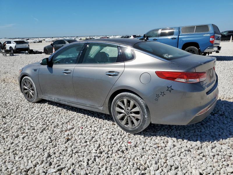 5XXGU4L36JG209792 - 2018 KIA OPTIMA EX SILVER photo 2