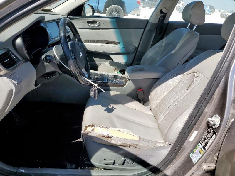 5XXGU4L36JG209792 - 2018 KIA OPTIMA EX SILVER photo 7