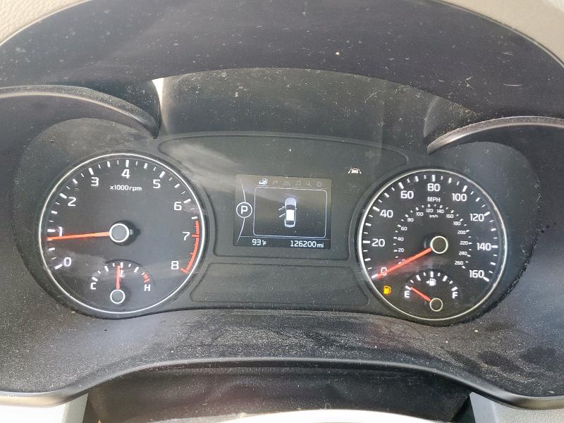 5XXGU4L36JG209792 - 2018 KIA OPTIMA EX SILVER photo 9