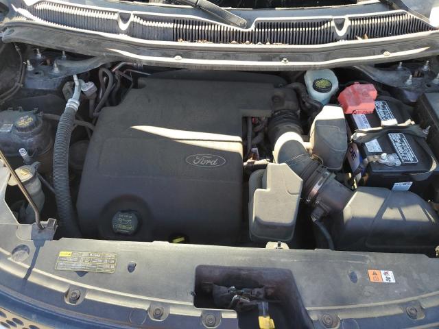 1FMHK8F86CGA44648 - 2012 FORD EXPLORER LIMITED 黑色 照片 12