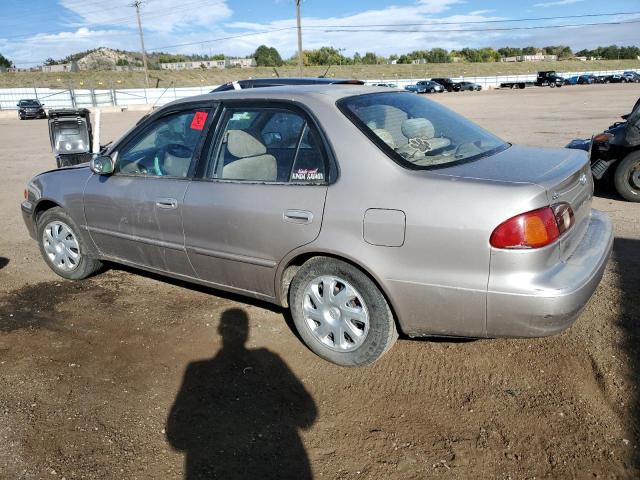 1NXBR12E32Z638831 - 2002 TOYOTA COROLLA CE Кремовий фото 2