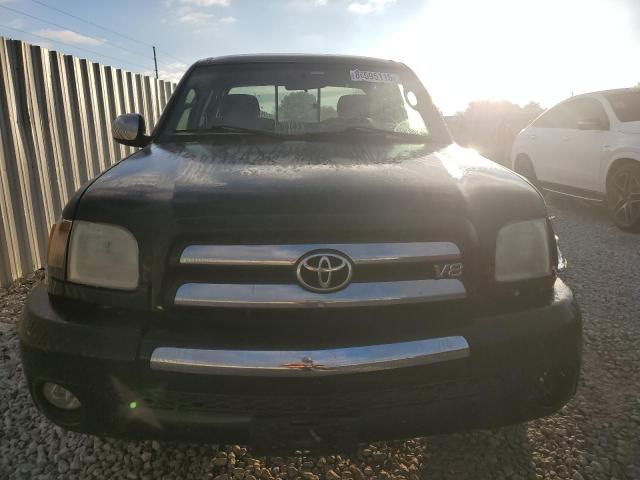 5TBRT34133S333936 - 2003 TOYOTA TUNDRA ACCESS CAB SR5 BLACK photo 5