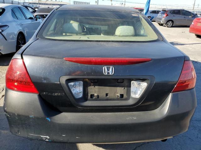 1HGCM56407A102199 - 2007 HONDA ACCORD LX GRAY photo 6