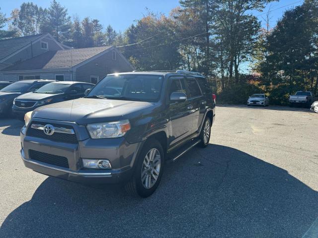 JTEBU5JR3D5137901 - 2013 TOYOTA 4RUNNER SR5 ნაცრისფერი ფოტო 2