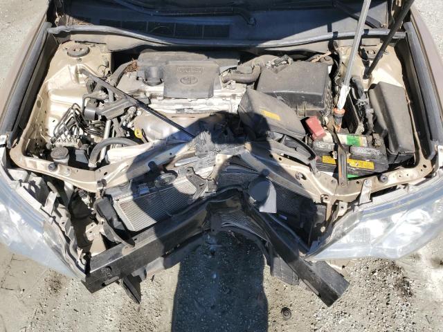 4T1BF1FK0CU063355 - 2012 TOYOTA CAMRY BASE GOLD photo 11