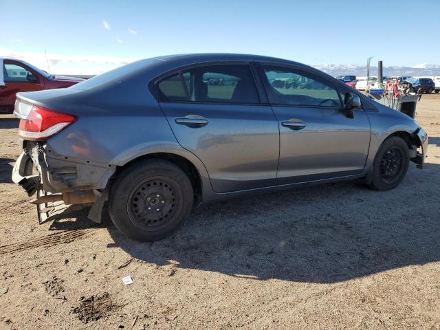 19XFB2F57DE239481 - 2013 HONDA CIVIC LX CHARCOAL photo 3