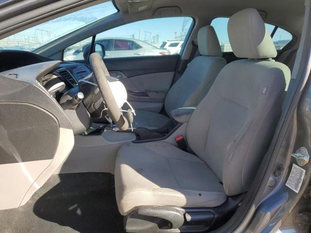19XFB2F57DE239481 - 2013 HONDA CIVIC LX CHARCOAL photo 7