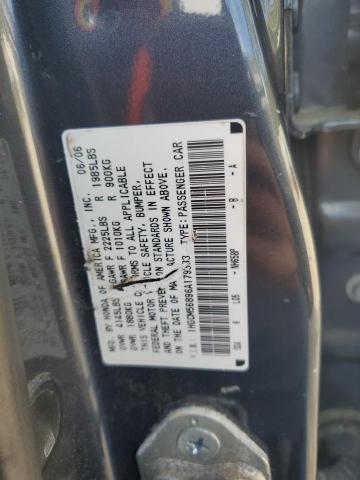 1HGCM56896A179333 - 2006 HONDA ACCORD EX 灰色 照片 12