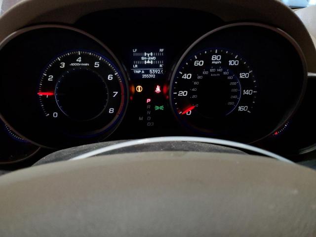 2HNYD28669H504499 - 2009 ACURA MDX TECHNOLOGY Burgund zdjęcie 9