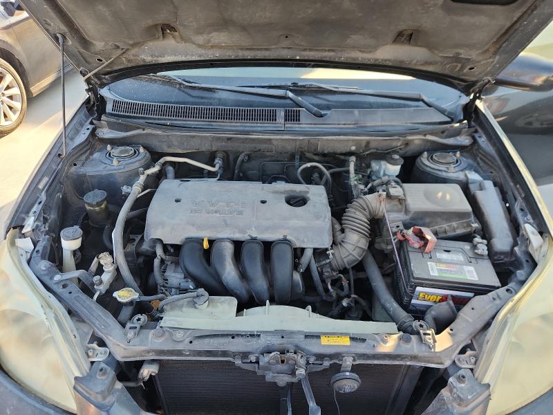 2T1KR32E95C468931 - 2005 TOYOTA MATRIX XR Czarny zdjęcie 12