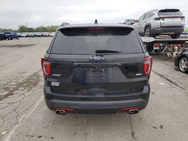 1FM5K8GT4HGA67827 - 2017 FORD EXPLORER SPORT Negro foto 6