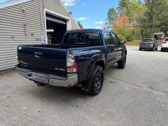 3TMLU4EN4DM127043 - 2013 TOYOTA TACOMA DOUBLE CAB Bleu photo 4