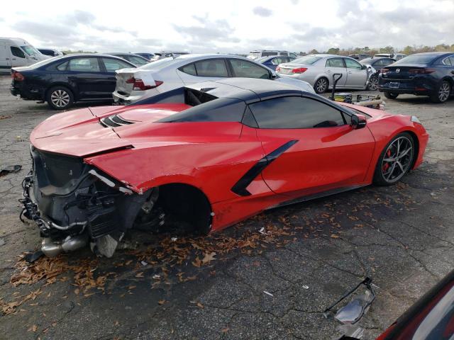 1G1YA3D41N5103235 - 2022 CHEVROLET CORVETTE STINGRAY 1LT RED photo 3