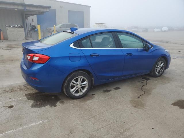 1G1BE5SM2H7279745 - 2017 CHEVROLET CRUZE LT BLUE photo 3