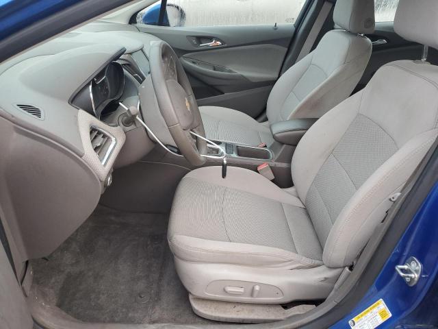 1G1BE5SM2H7279745 - 2017 CHEVROLET CRUZE LT BLUE photo 7