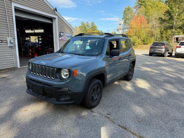 ZACCJBAH0JPH33753 - 2018 JEEP RENEGADE SPORT Серый фото 2