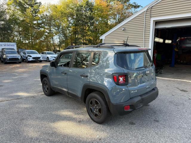 ZACCJBAH0JPH33753 - 2018 JEEP RENEGADE SPORT Серый фото 3