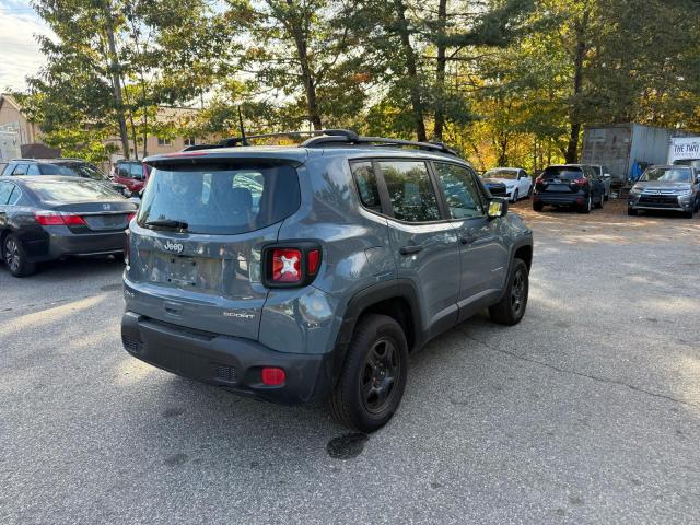 ZACCJBAH0JPH33753 - 2018 JEEP RENEGADE SPORT Серый фото 4