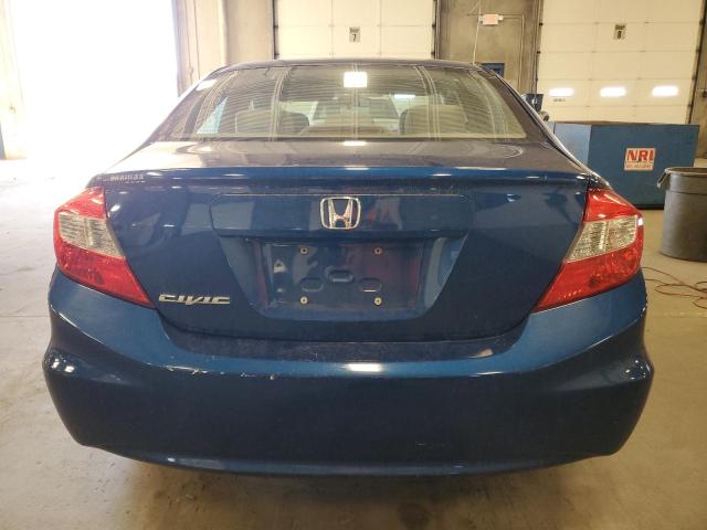 19XFB2F5XCE037443 - 2012 HONDA CIVIC LX 蓝色 照片 6