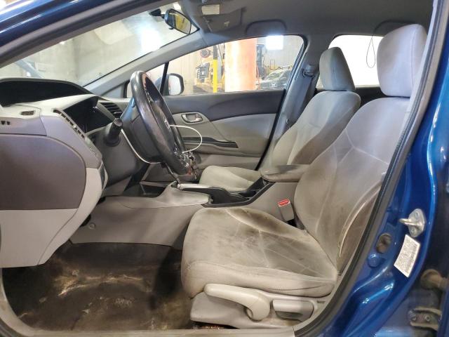 19XFB2F5XCE037443 - 2012 HONDA CIVIC LX 蓝色 照片 7