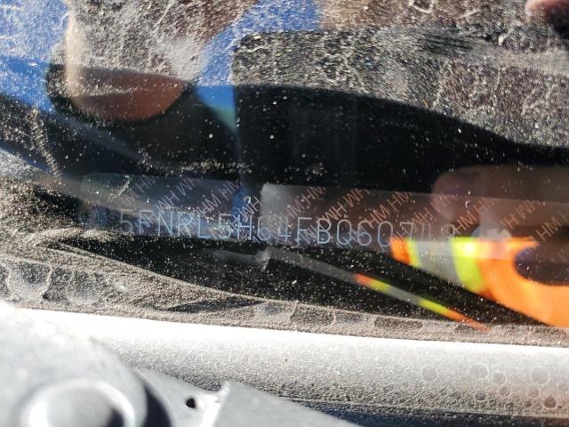 5FNRL5H64FB060748 - 2015 HONDA ODYSSEY EXL BLUE photo 13