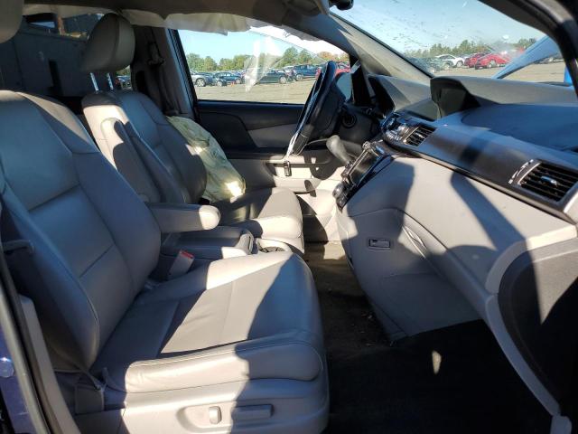 5FNRL5H64FB060748 - 2015 HONDA ODYSSEY EXL BLUE photo 7