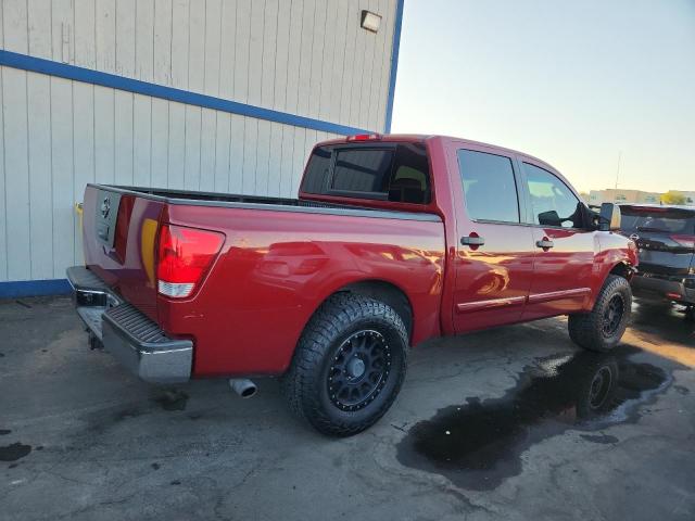 1N6AA07D18N308770 - 2008 NISSAN TITAN XE RED photo 3