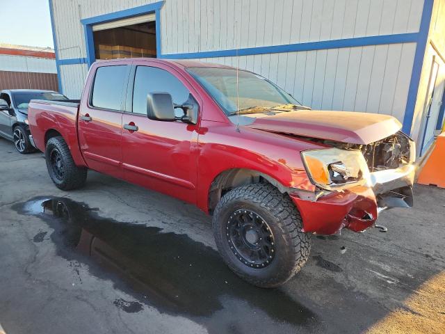 1N6AA07D18N308770 - 2008 NISSAN TITAN XE RED photo 4