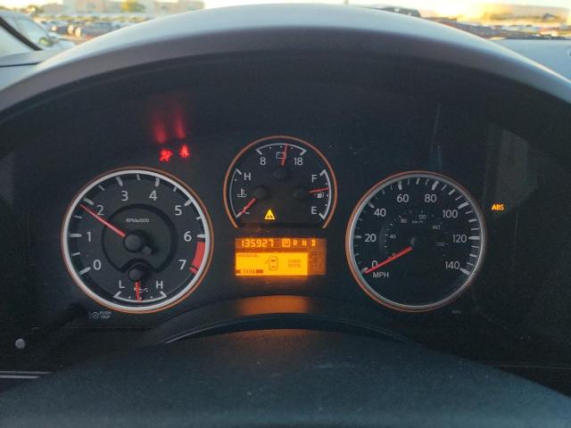 1N6AA07D18N308770 - 2008 NISSAN TITAN XE RED photo 9