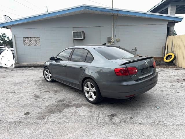 3VWD17AJ7EM249444 - 2014 VOLKSWAGEN JETTA SE GRAY photo 3