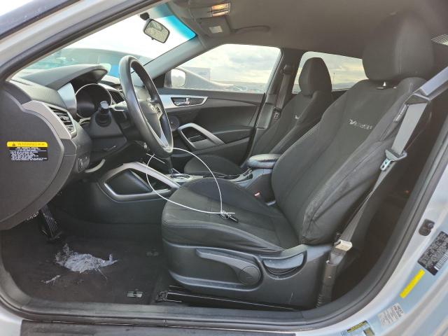KMHTC6AD3FU245185 - 2015 HYUNDAI VELOSTER 银色 照片 7