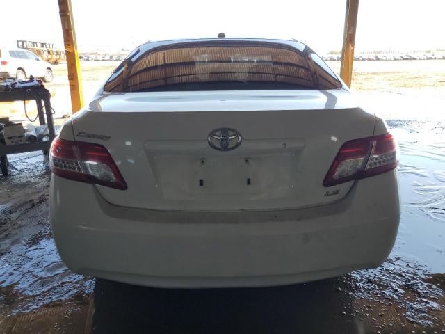 4T4BF3EK3AR045304 - 2010 TOYOTA CAMRY BASE Beyaz fotoğraf 6