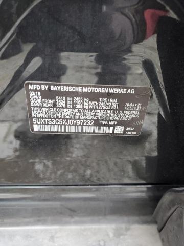 5UXTS3C5XJ0Y97232 - 2018 BMW X3 XDRIVEM40I Siyah fotoğraf 13