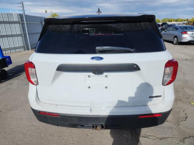 1FM5K8AC0MNA12516 - 2021 FORD EXPLORER POLICE INTERCEPTOR Weiß Foto 6