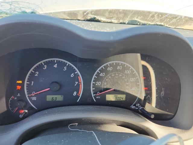 2T1BU4EE1AC509756 - 2010 TOYOTA COROLLA BASE ვერცხლისფერი ფოტო 9