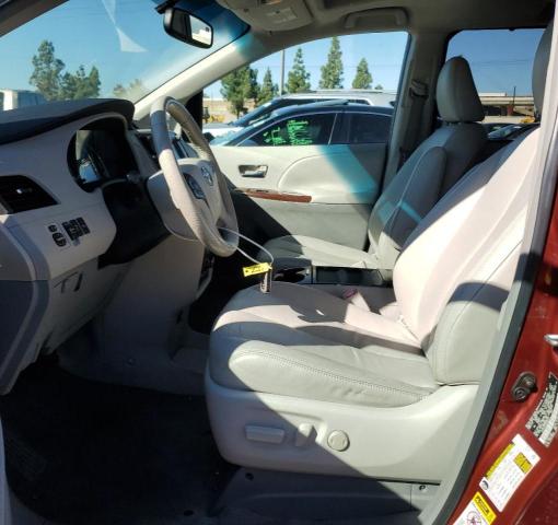 5TDYK3DC3BS063421 - 2011 TOYOTA SIENNA XLE BURGUNDY photo 7
