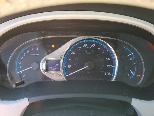 5TDYK3DC3BS063421 - 2011 TOYOTA SIENNA XLE BURGUNDY photo 9