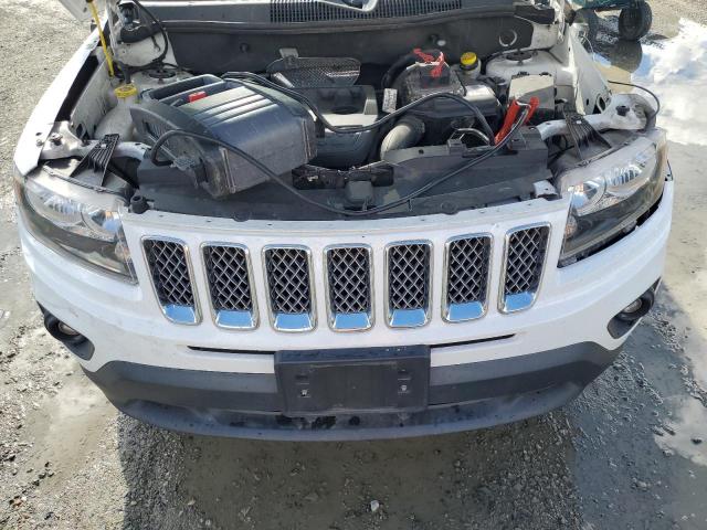 1C4NJCEB1GD542922 - 2016 JEEP COMPASS LATITUDE თეთრი ფოტო 12
