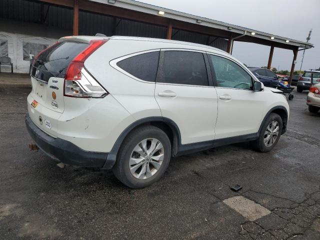 5J6RM4H77EL059924 - 2014 HONDA CR-V EXL WHITE photo 3