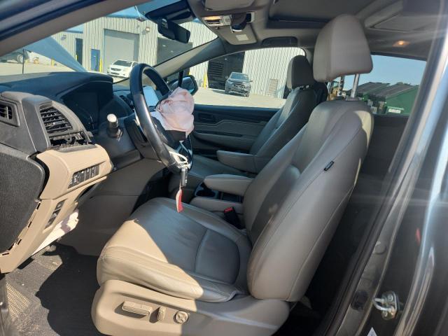 5FNRL6H74LB023287 - 2020 HONDA ODYSSEY EXL GRAY photo 7