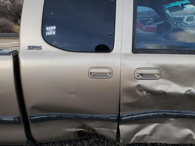 5TBBT44141S190063 - 2001 TOYOTA TUNDRA ACCESS CAB ოქროსფერი ფოტო 10