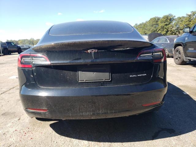 5YJ3E1EB1PF390388 - 2023 TESLA MODEL 3 BLACK photo 6