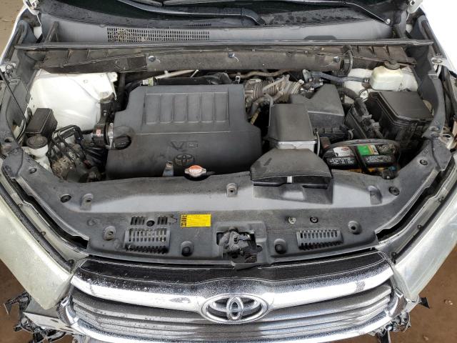 5TDJKRFH9GS318285 - 2016 TOYOTA HIGHLANDER XLE WHITE photo 12