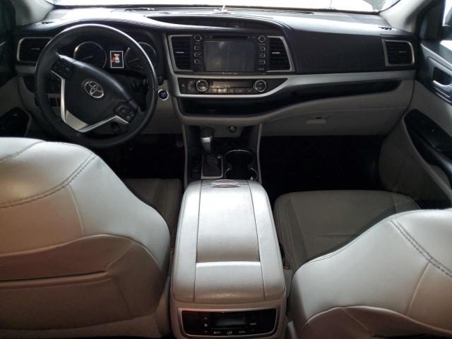 5TDJKRFH9GS318285 - 2016 TOYOTA HIGHLANDER XLE WHITE photo 8