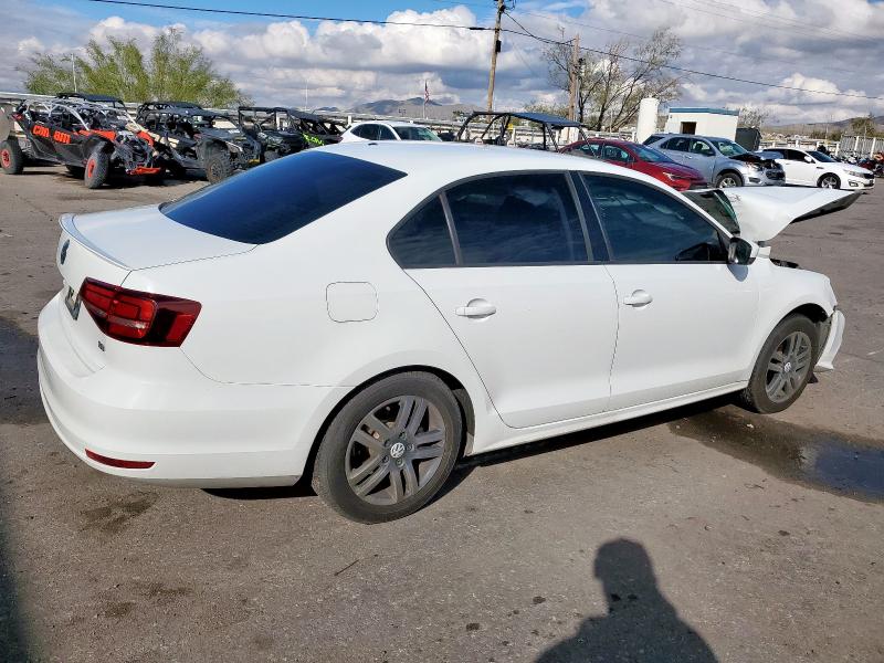3VW2B7AJ8JM259639 - 2018 VOLKSWAGEN JETTA S WHITE photo 3