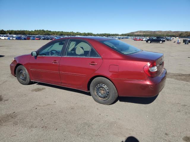 4T1BE32K34U271249 - 2004 TOYOTA CAMRY LE RED photo 2